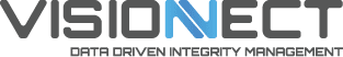 The Visionnect logo showcases a fusion of innovation and expertise in asset integrity management solutions for the energy sector. The logo features a dynamic design representing data-driven methodologies and cutting-edge technologies. It symbolizes Visionnect's commitment to delivering innovative solutions for ensuring the integrity and reliability of assets within the energy industry.